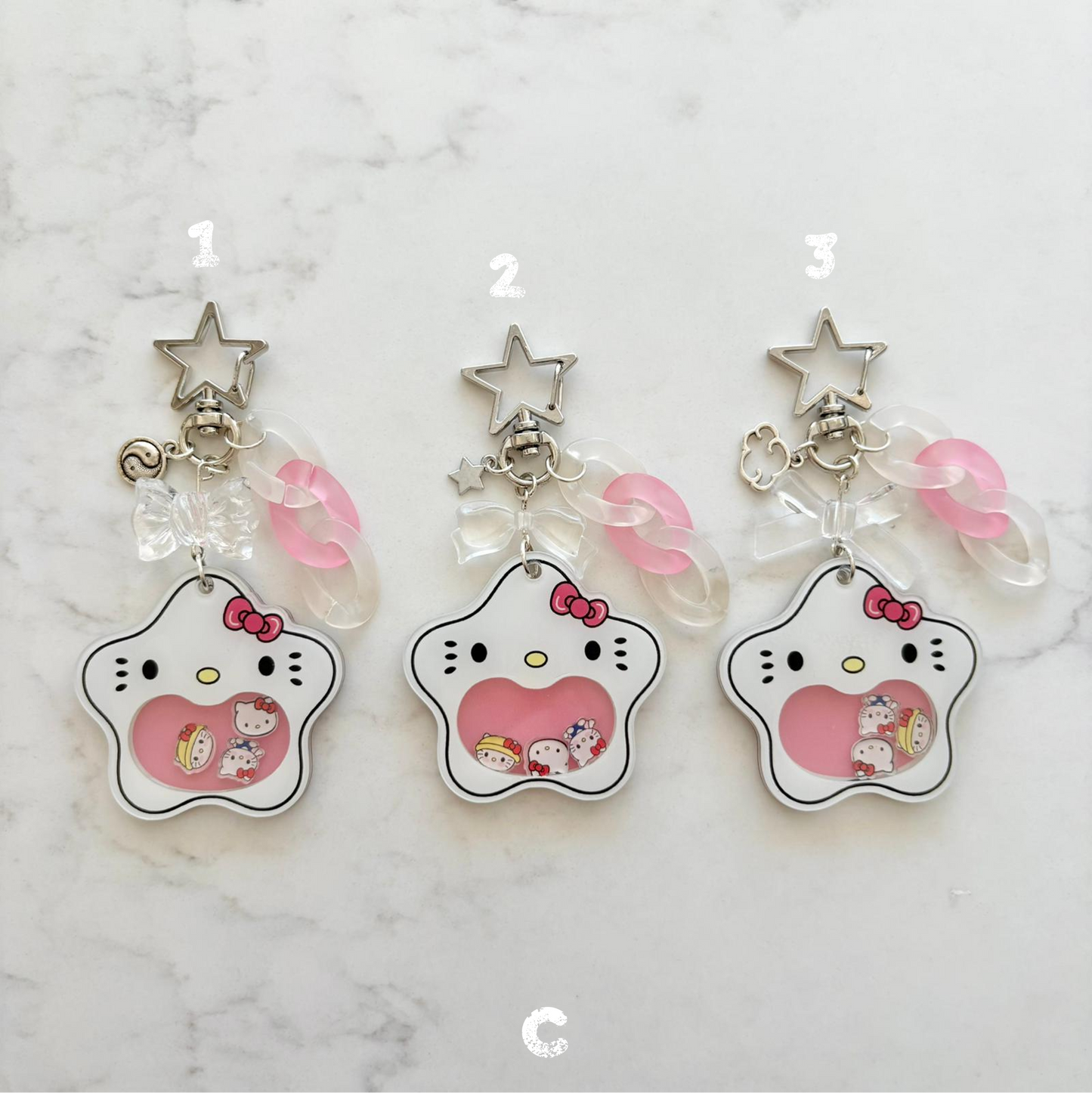shaker keychains