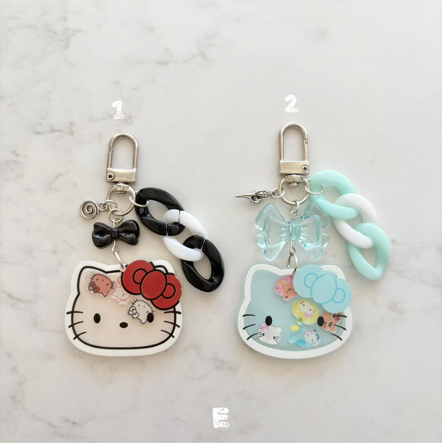 shaker keychains