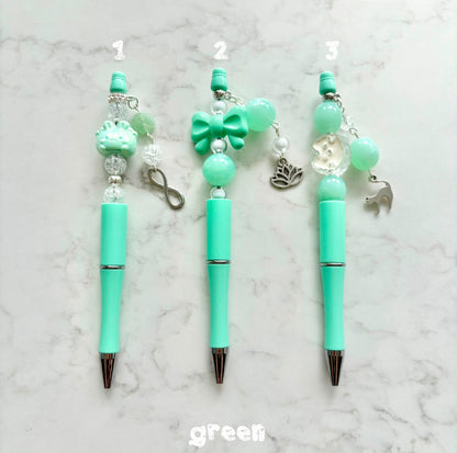 beaded pens