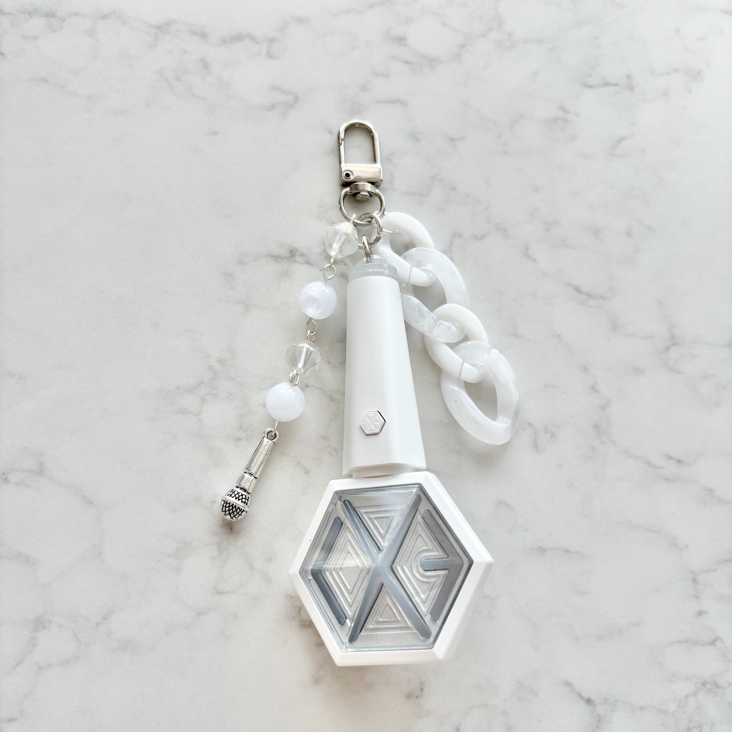 kpop exo lightstick keychain