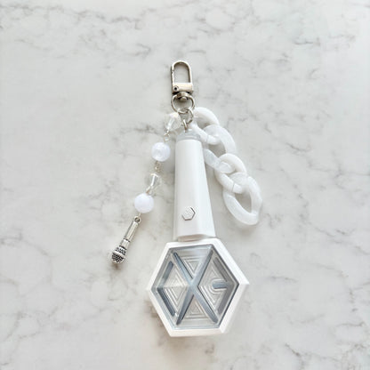 kpop exo lightstick keychain