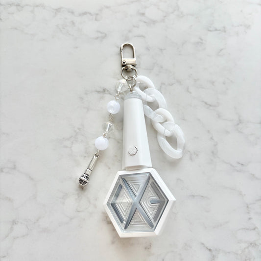 kpop exo lightstick keychain