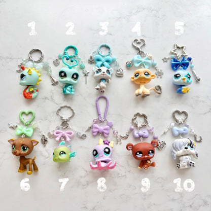 keychains with second hand LPS