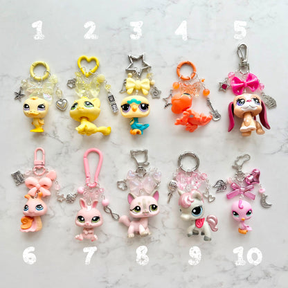 keychains with second hand LPS