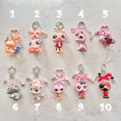 keychains with second hand LPS
