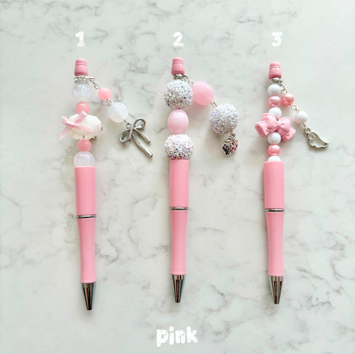 beaded pens