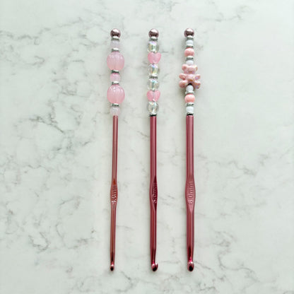 beaded crochet hooks
