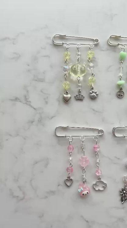 cute pin charms