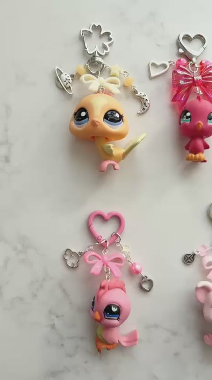 keychains with second hand LPS