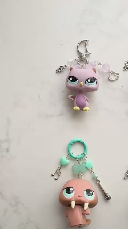 keychains with second hand LPS