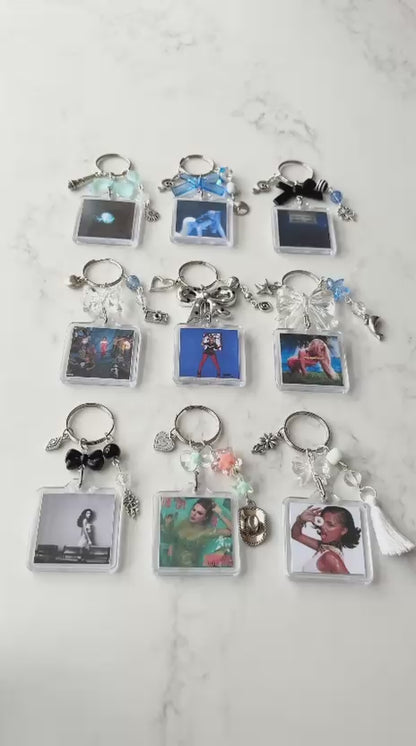 billie eilish interactive album keychain