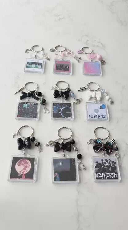 harry styles interactive album keychain
