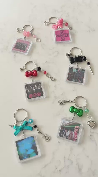 kpop bts interactive album keychain