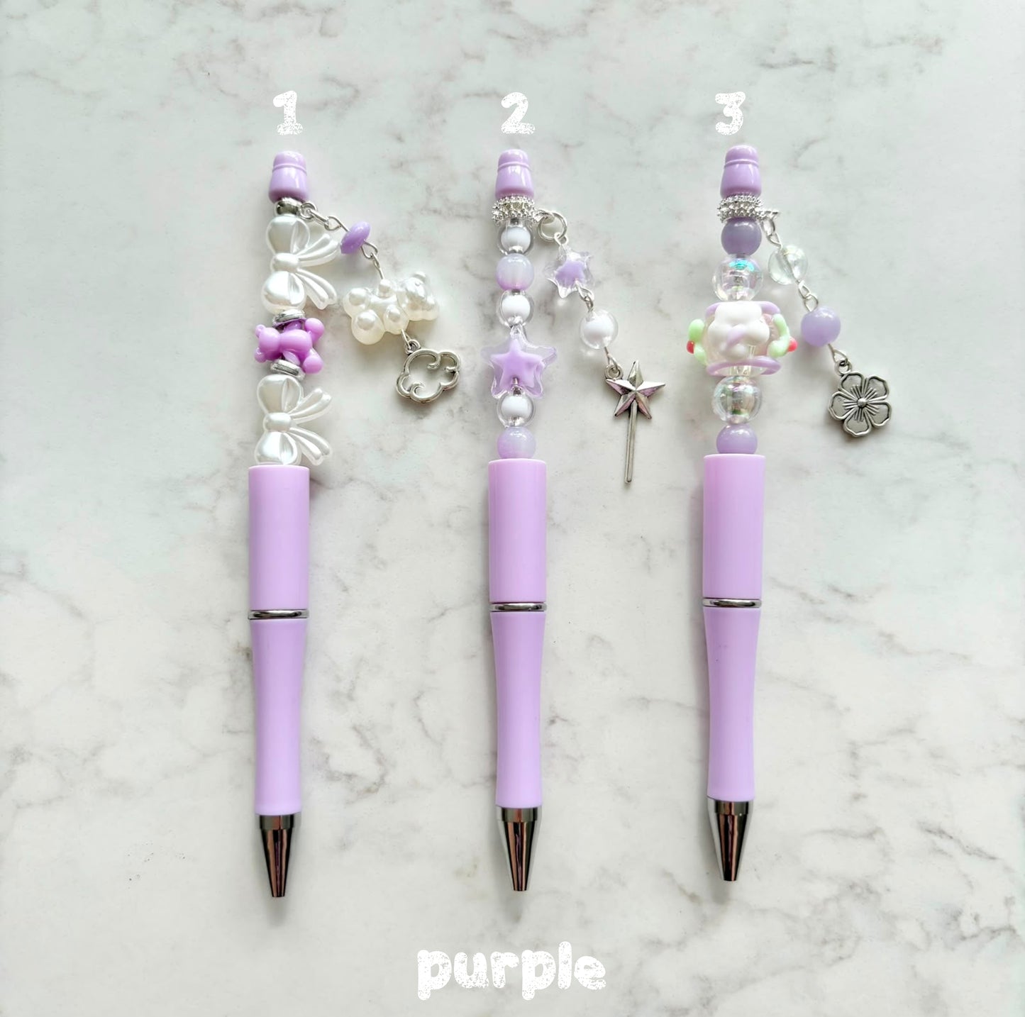 beaded pens