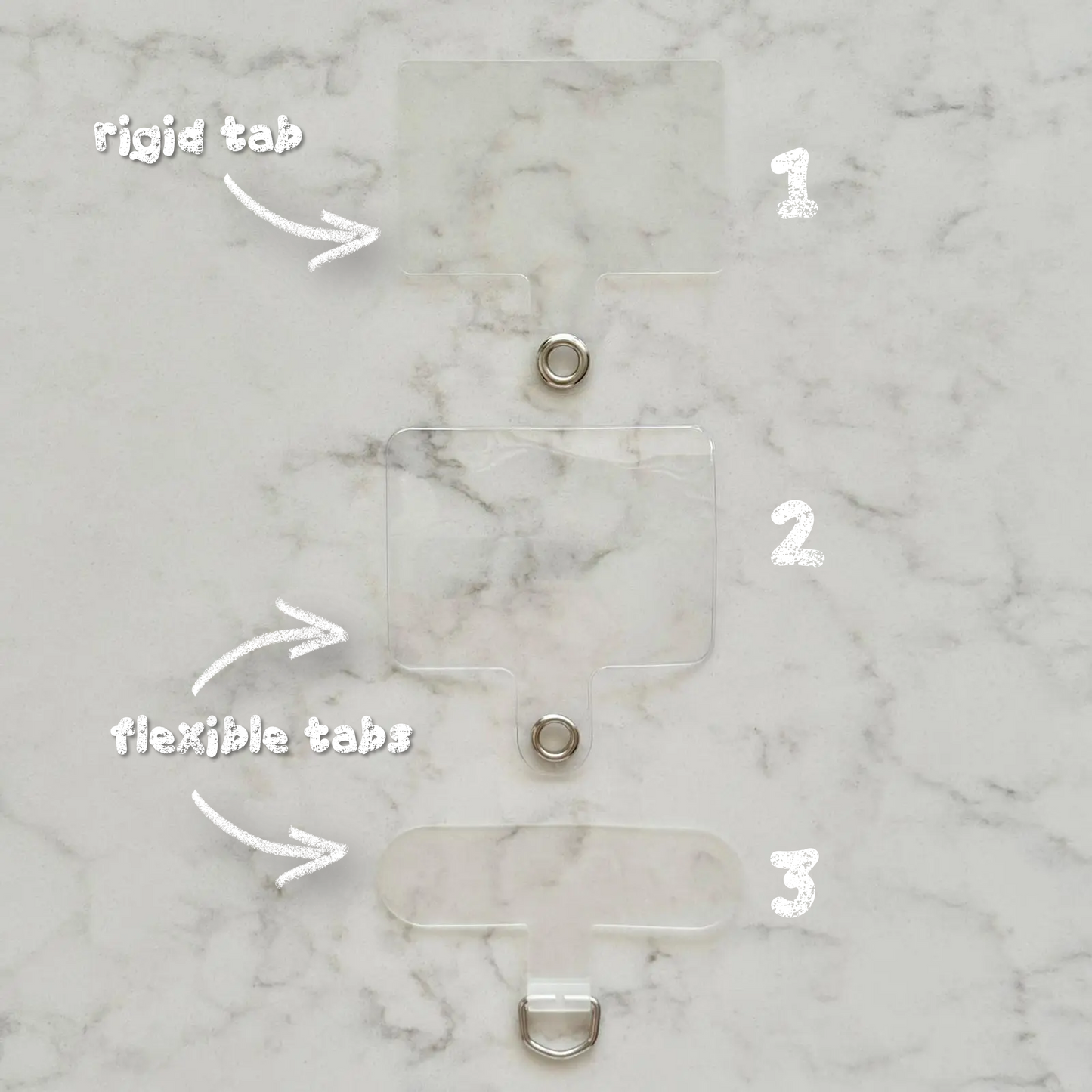 phone tab for keychains