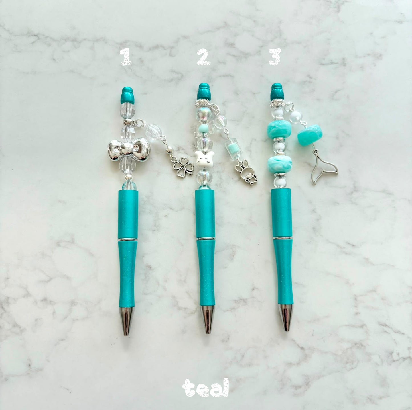 beaded pens