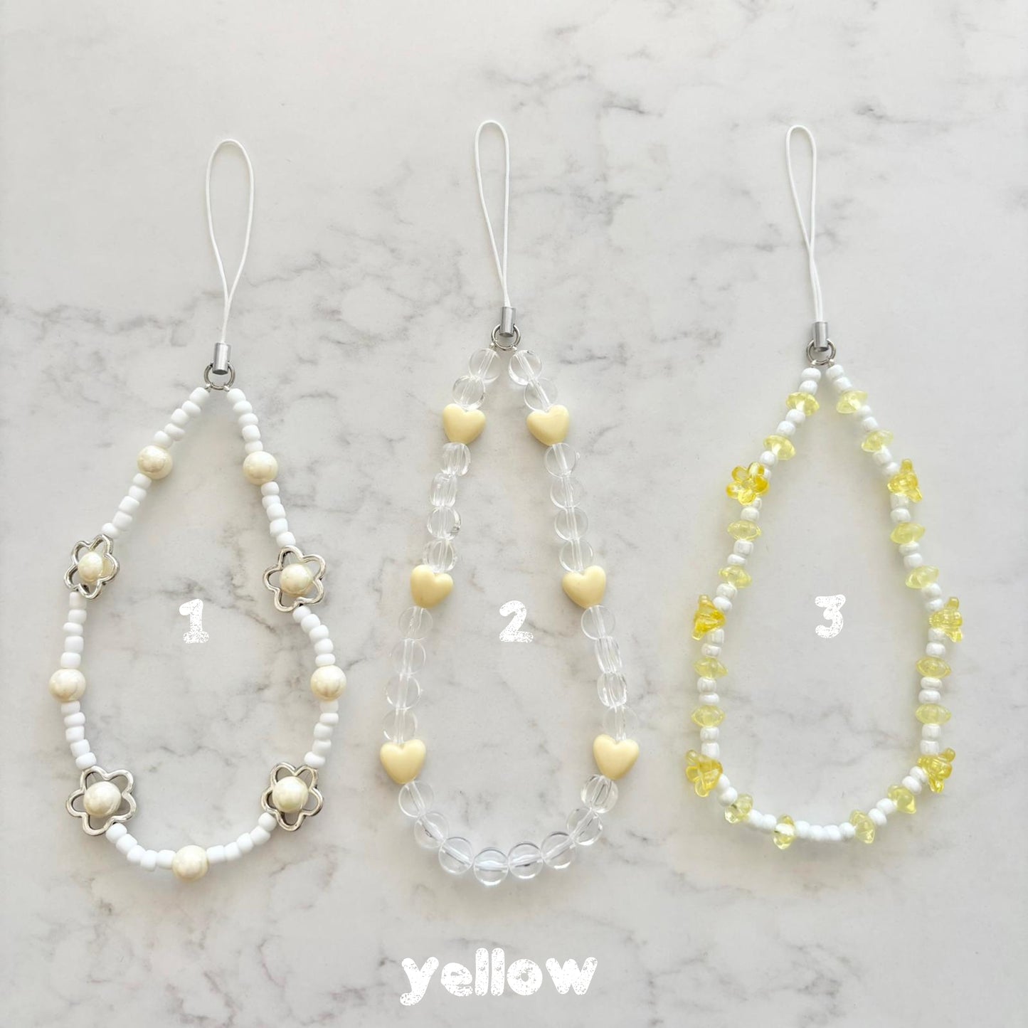 colourful phonestrap keychains